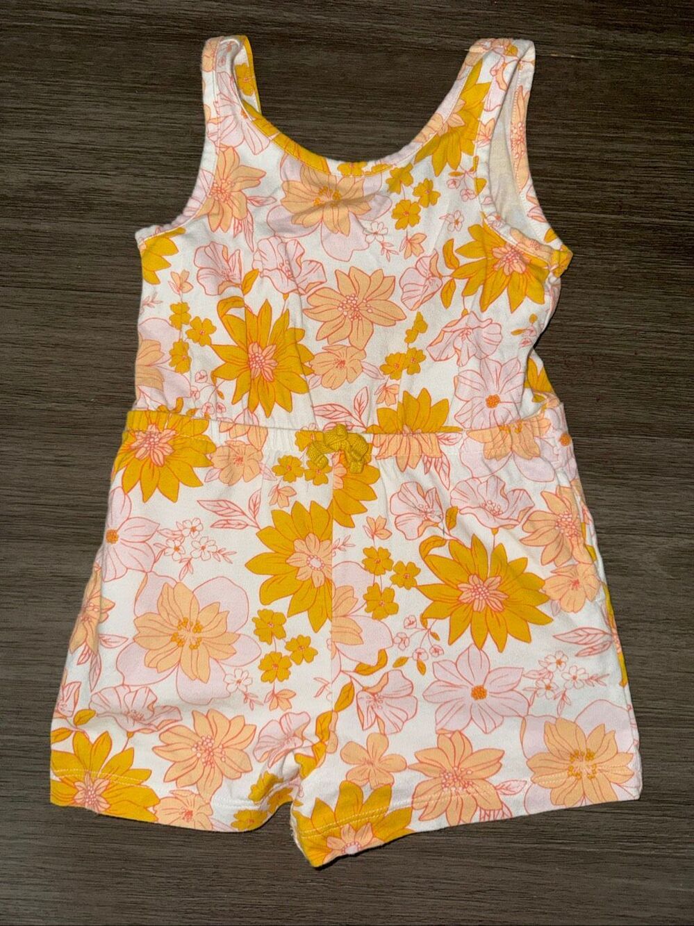 Carter’s 18M Pastel Watercolor Ruffle Dress | Spring Summer | EUC